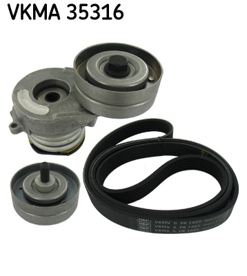 Set curea transmisie cu caneluri VKMA 35316 SKF